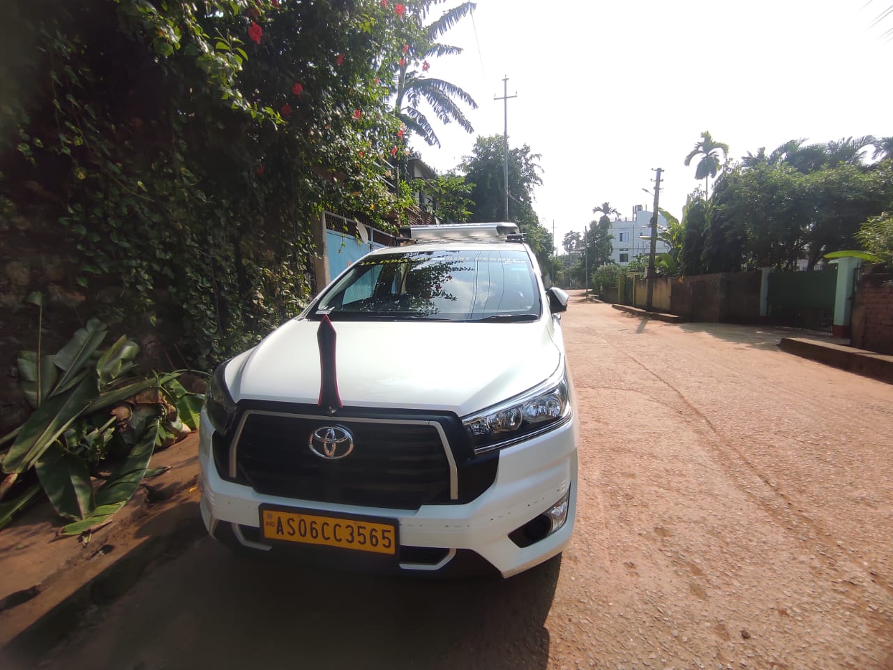Toyota Innova Crysta with Driver – chauffeur-driven car hire in Guwahati