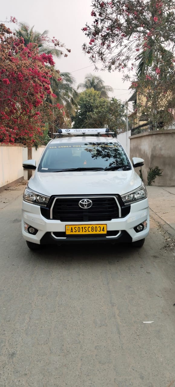 Toyota Innova Crysta with Driver – chauffeur-driven car hire in Guwahati
